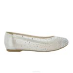 aanbidding vrouwen Menbur 0RLN2465 wit bruids schoen - Image 2