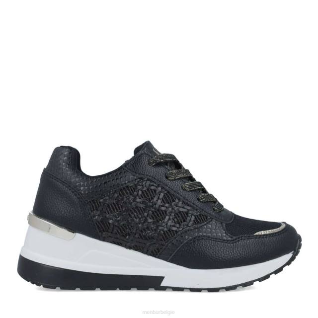 act_vrouwen_menbur_0rln3658_zwart_sportschoenen.jpg act vrouwen Menbur 0RLN3658 zwart sportschoenen - Image 1