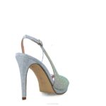 aes vrouwen Menbur 0RLN5035 zilver hoge hakken - Image 3