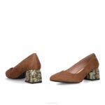 ailanthea vrouwen Menbur 0RLN1738 beige middelhoge en lage hakken - Image 5