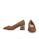 ailanthea vrouwen Menbur 0RLN1738 beige middelhoge en lage hakken - Image 6