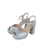 albaredo vrouwen Menbur 0RLN4049 zilver hoge hakken - Image 3