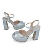albaredo vrouwen Menbur 0RLN4049 zilver hoge hakken - Image 7