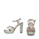 alberone vrouwen Menbur 0RLN1453 goud hoge hakken - Image 6