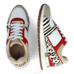 Alfano vrouwen Menbur 0RLN427 rood casual chique schoen - Image 2