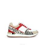 Alfano vrouwen Menbur 0RLN427 rood casual chique schoen - Image 15