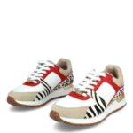 Alfano vrouwen Menbur 0RLN427 rood casual chique schoen - Image 3