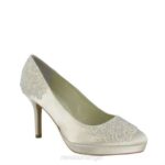 allen vrouwen Menbur 0RLN2417 wit bruids schoen - Image 3