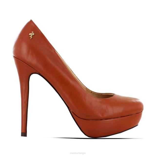 almendraal_vrouwen_menbur_0rln4232_bruin_hoge_hakken.jpg almendraal vrouwen Menbur 0RLN4232 bruin hoge hakken - Image 1