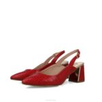 alpette vrouwen Menbur 0RLN5735 rood middelhoge en lage hakken - Image 3