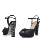 altaar vrouwen Menbur 0RLN2711 zwart sandalen - Image 4