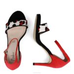 amalfi vrouwen Menbur 0RLN1440 rood hoge hakken - Image 2
