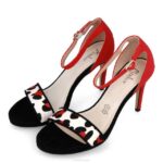 amalfi vrouwen Menbur 0RLN1440 rood hoge hakken - Image 3