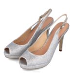 amica vrouwen Menbur 0RLN1094 zilver hoge hakken - Image 8