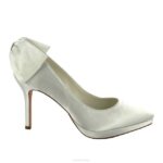 Amina vrouwen Menbur 0RLN2253 wit bruids schoen - Image 2