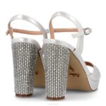 Anchiano vrouwen Menbur 0RLN4987 zilver hoge hakken - Image 4