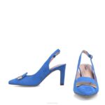 anzano vrouwen Menbur 0RLN1743 azul helder middelhoge en lage hakken - Image 8
