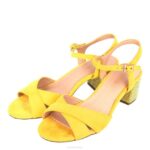 april vrouwen Menbur 0RLN369 geel casual chique schoen - Image 3