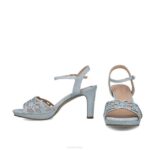 apus vrouwen Menbur 0RLN15 zilver sandalen - Image 5