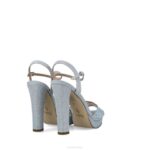 apus vrouwen Menbur 0RLN2566 zilver sandalen - Image 3