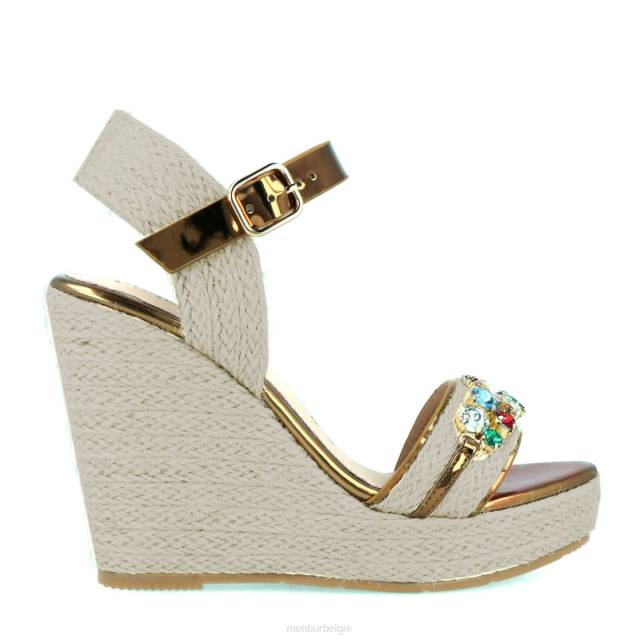 arcinazzo_vrouwen_menbur_0rln520_goud_casual_chique_schoen.jpg arcinazzo vrouwen Menbur 0RLN520 goud casual chique schoen - Image 1