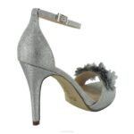 Arzano vrouwen Menbur 0RLN2395 zilver bruids schoen - Image 3