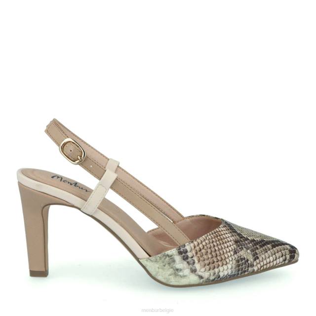 aulpi_vrouwen_menbur_0rln3521_beige_casual_chique_schoen.jpg aulpi vrouwen Menbur 0RLN3521 beige casual chique schoen - Image 1