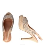 badolato vrouwen Menbur 0RLN892 beige hoge hakken - Image 2