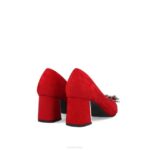badolo vrouwen Menbur 0RLN1750 rood middelhoge en lage hakken - Image 4