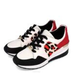 baglioni vrouwen Menbur 0RLN434 rood casual chique schoen - Image 4