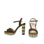 ballabio vrouwen Menbur 0RLN3051 groente casual chique schoen - Image 6