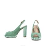 ballabio vrouwen Menbur 0RLN3199 groente casual chique schoen - Image 6