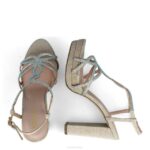 balmelle vrouwen Menbur 0RLN4897 beige hoge hakken - Image 2