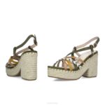 balmuccia vrouwen Menbur 0RLN3100 groente casual chique schoen - Image 5