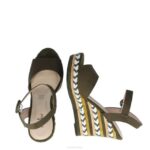 barbanella vrouwen Menbur 0RLN3434 groente casual chique schoen - Image 2