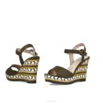 barbanella vrouwen Menbur 0RLN3434 groente casual chique schoen - Image 5