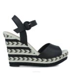 barbanella vrouwen Menbur 0RLN436 zwart casual chique schoen