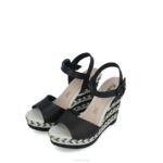 barbanella vrouwen Menbur 0RLN436 zwart casual chique schoen - Image 3