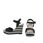 barbanella vrouwen Menbur 0RLN436 zwart casual chique schoen - Image 6