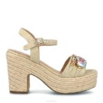 basisluis vrouwen Menbur 0RLN1295 beige hoge hakken - Image 9