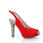 baucca vrouwen Menbur 0RLN1483 rood hoge hakken - Image 2