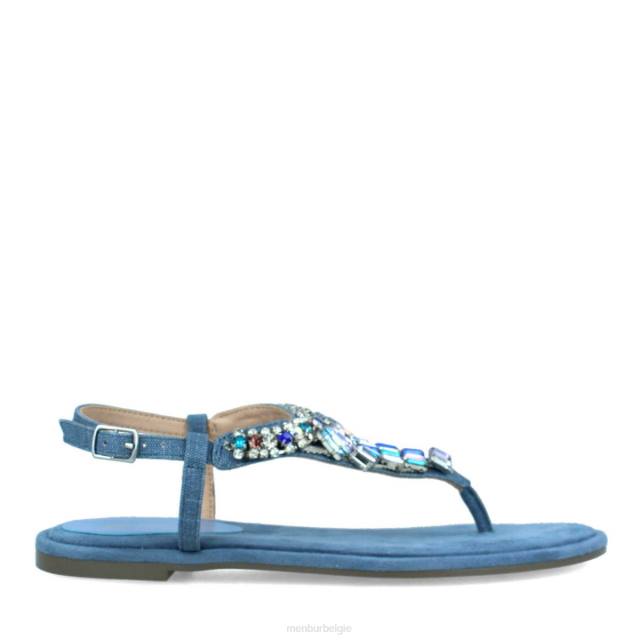 bazzano_vrouwen_menbur_0rln467_azul_helder_casual_chique_schoen.jpg bazzano vrouwen Menbur 0RLN467 azul helder casual chique schoen - Image 1