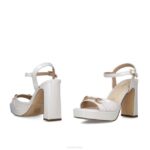 beeldhouwer vrouwen Menbur 0RLN2606 wit sandalen - Image 4