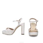 beeldhouwer vrouwen Menbur 0RLN2606 wit sandalen - Image 5