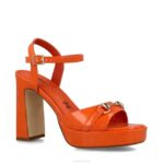 beeldhouwer vrouwen Menbur 0RLN2608 orenge sandalen - Image 2
