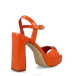 beeldhouwer vrouwen Menbur 0RLN2608 orenge sandalen - Image 3