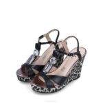 beledigen vrouwen Menbur 0RLN3438 zwart casual chique schoen - Image 3