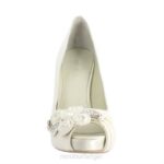 Belen vrouwen Menbur 0RLN2317 wit bruids schoen - Image 3