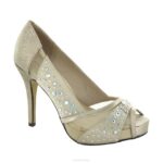 belicena vrouwen Menbur 0RLN1160 beige hoge hakken - Image 2