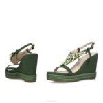 belladama vrouwen Menbur 0RLN3040 groente casual chique schoen - Image 5
